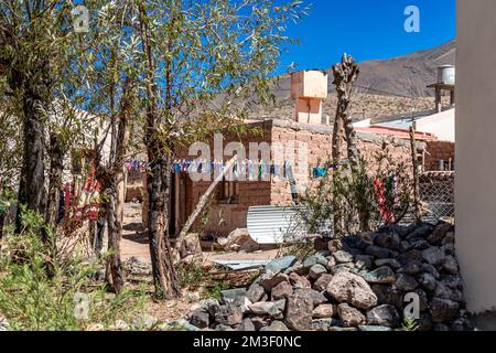 Das Dorf La Poma in Argentinien in den Anden Südamerikas Stockfoto