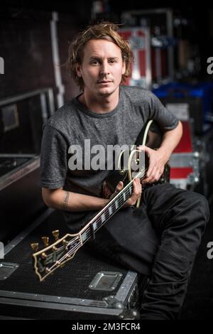 Ben Howard, fotografiert im O2 Apollo, Manchester. 3. Dezember 2014 Stockfoto