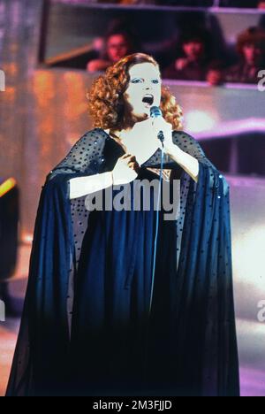 Liedercircus, Sendreihe, Deutschland 1976 - 1988, Sendung vom 1978, Mitwirkende: Milva, italienische Sängerin Stockfoto