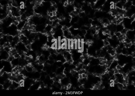 Trendige Struktur aus schwarzem Marmorstein. Abstrakter Vektorhintergrund. Stock Vektor