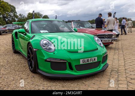 2016 Porsche 911 GT3 RS „GL16 FLM“ auf der Motorausstellung Concours d’Elégance, die am 4.. September 2022 im Schloss Blenheim stattfand Stockfoto