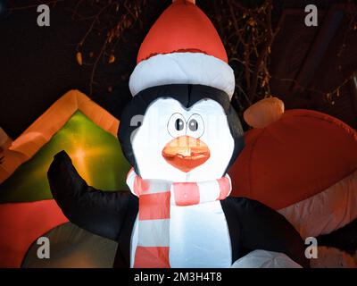 Letztes Jahr für Paulies Pinguin-Spielplatz-Leukämie und Lymphom-Spendenaktion Stockfoto