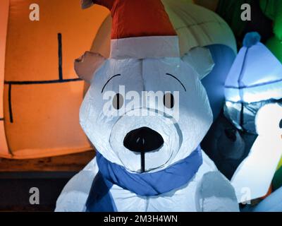 Letztes Jahr für Paulies Pinguin-Spielplatz-Leukämie und Lymphom-Spendenaktion Stockfoto