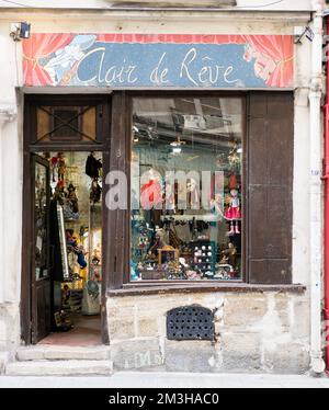 Clair de Reve Marionette, Paris, Frankreich Stockfoto