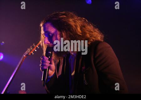 SXSW – Jim James im Konzert Stockfoto