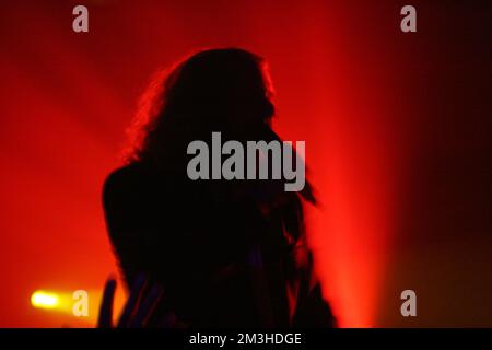 SXSW – Jim James im Konzert Stockfoto