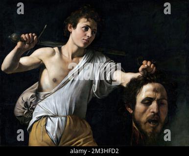 Michelangelo Merisi da Caravaggio (1571-1610) Titel David mit dem Leiter von Goliath Datum 1607 Stockfoto