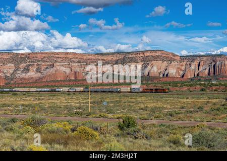 Panorama bei Gallup, New Mexico Stockfoto