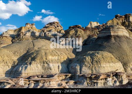 Foto aus der Ah-Shi-SLE-Pah Wilderness, einer abgelegenen Gegend im Zentrum von New Mexico, USA. Stockfoto