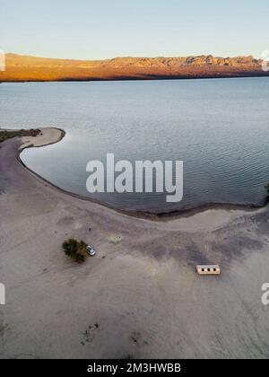 Blick auf den mohave-See im Lake Mead National Recreational Area in nevada in der Nähe von laughlin und Bullhead City. Stockfoto