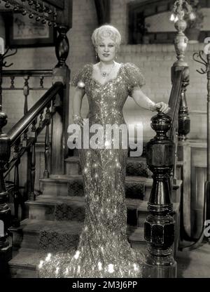 Sie getan ihm FALSCH 1933 Paramount Pictures Film mit Mae West Stockfoto