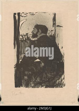 Nuit Blanche ,. Henri de Toulouse-Lautrec (1864-1901). Ausdrucke und Zeichnungen Stockfoto