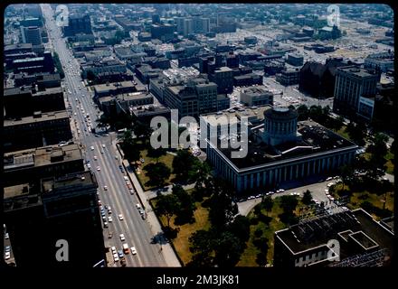Ohio Statehouse, Columbus, Ohio, Städte, Capitols, Ohio Statehouse Columbus, Ohio. Edmund L. Mitchell Kollektion Stockfoto