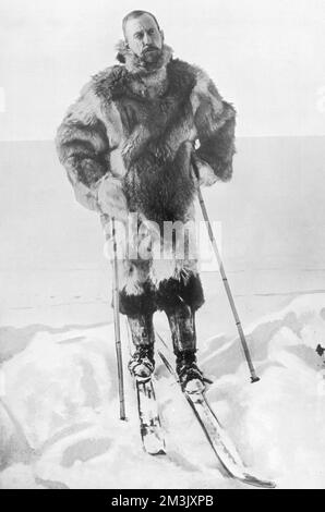 Captain Roald Amundsen - Südpol-Expedition 1912 Stockfoto