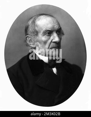 William Ewart Gladstone (1809-1898). Stockfoto