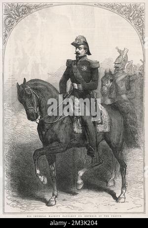 Kaiser Napoleon III., 1854. Stockfoto