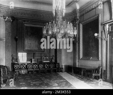 Speisesaal des Apsley House, London Stockfoto