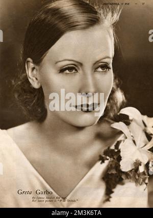 Greta Garbo Stockfoto