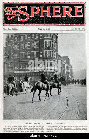 Der General Strike - Sphere Notrufnummer Stockfoto