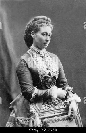 Porträt von Prinzessin Alice Stockfoto