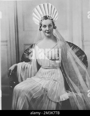 Frau Bryan Guinness (Diana Freeman Mitford) als Venus Stockfoto