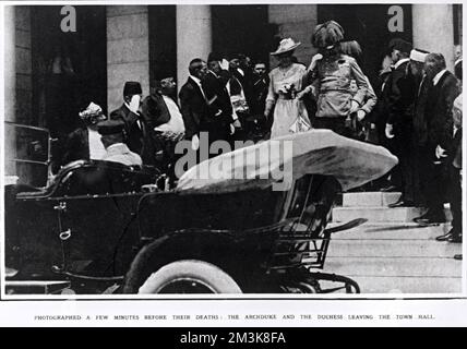 Erzherzog Franz Ferdinand von Österreich Stockfoto