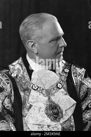 Stadtrat Sir George Aylwen, Oberbürgermeister von London von 1948-1949 Datum: C.1948 Stockfoto