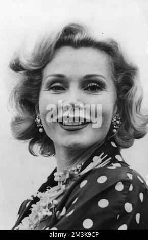 Zsa Zsa Gabor Stockfoto