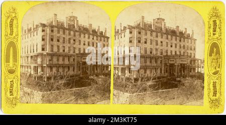 Perkins Institution for the Blind, South Boston, Mass. , Schulen, Perkins Institution und Massachusetts School for the Blind Stockfoto