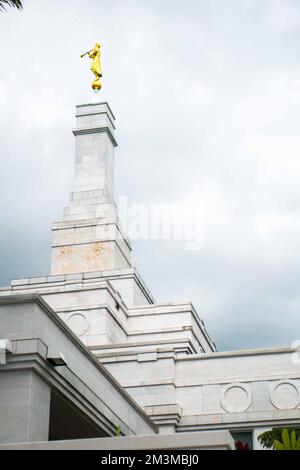 Laie Hawaii lds Tempel Stockfoto