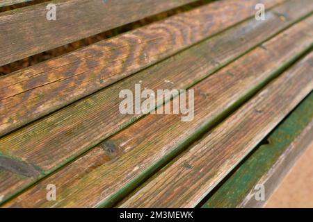 Textur brauner Holzbretter. Grunge-Struktur altes Holz. Hintergrundfläche mit dunkler Holzstruktur und altem natürlichem Muster. Stockfoto