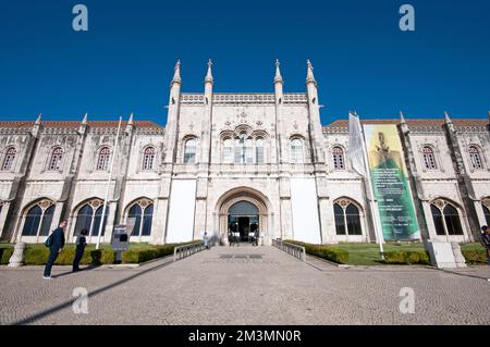 Nationalmuseum für Archäologie im Kloster Jeronimos, Lissabon, Portugal Stockfoto