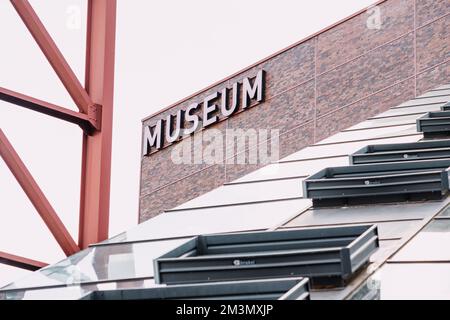 27. Juli 2022, Essen, Deutschland: Ruhrindustriemuseum im Kohlebergwerk Zollverein und Kokerei unesco-Gedenkkomplex Stockfoto