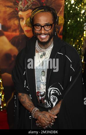 Los Angeles, Ca. 15.. Dezember 2022. Thundercat bei der weltweiten Premiere von Babylon im Academy Museum of Motion Pictures in Los Angeles, Kalifornien, am 15. Dezember 2022. Kredit: Faye Sadou/Media Punch/Alamy Live News Stockfoto