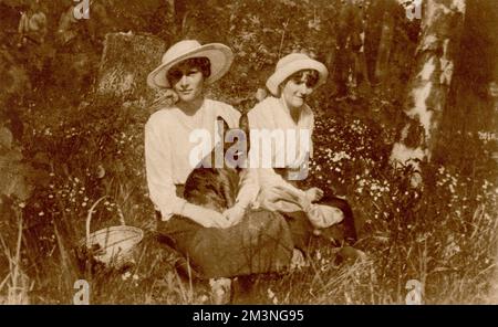 Die Großherzoginnen, Tatiana und Anastasia Stockfoto