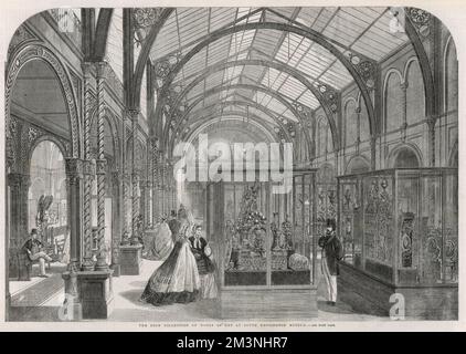 Die Leihsammlung im South Kensington Museum Stockfoto