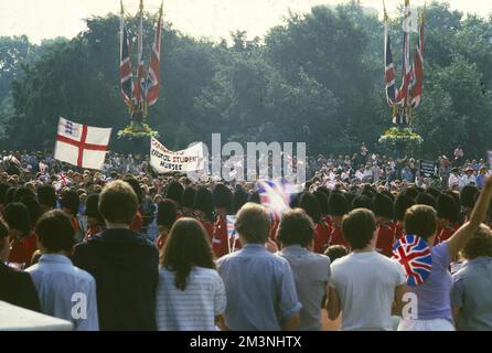 Königliche Hochzeit 1981 Stockfoto