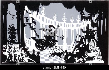 Dornröschen Ballett, Taufszene Stockfoto