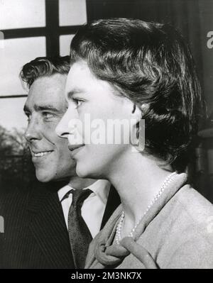 Prinzessin Margaret und Anthony Armstrong Jones Stockfoto