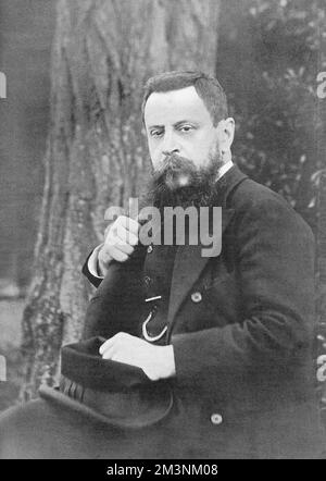 Henry Fitzalan-Howard, 15.. Herzog von Norfolk, Earl Marshal, Chief Butler von England (1847 - 1917), Baron Maltravers bis 1856 und Earl von Arundel und Surrey zwischen 1856 und 1860, britischer konservativer Politiker und Philanthrop. Er diente zwischen 1895 und 1900 als Postmeister General, ist aber am besten für seine philanthropische Arbeit in Erinnerung, die sich auf römisch-katholische Zwecke und die Stadt Sheffield konzentrierte. Im Tatler, zur Zeit seiner zweiten Ehe mit dem ehrenwerten Constable Maxwell, der 30 Jahre jünger war. Sie hatten vier Kinder zusammen. Stockfoto