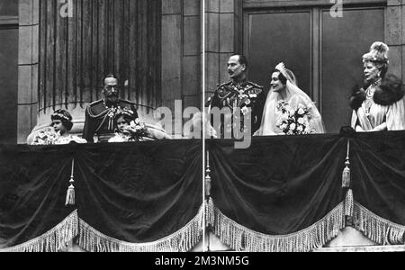 Die Hochzeit des Herzogs und der Herzogin von Gloucester Stockfoto