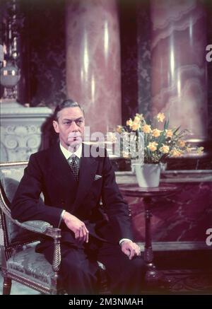 König Georg VI. Stockfoto