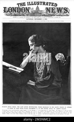 Königliche Hochzeit - Lady Louise Mountbatten Stockfoto