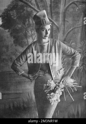 Mr. Mort Anzug und Otto Lucas Hut, 1960 Stockfoto