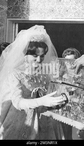 Hochzeit des Schahs von Persien 1960 Stockfoto