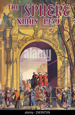 Die Kugel Weihnachten Nummer 1939 Stockfoto