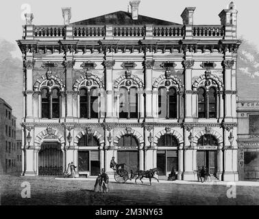 Prince of Wales Theatre, Liverpool 1866 Stockfoto