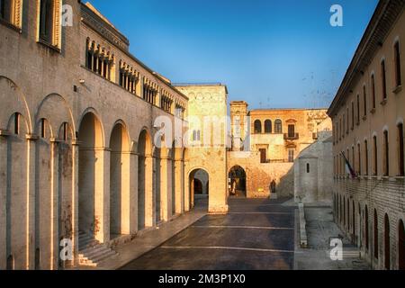 Basilika San Nichola in der Altstadt von Bari, Apulien, Italien Stockfoto