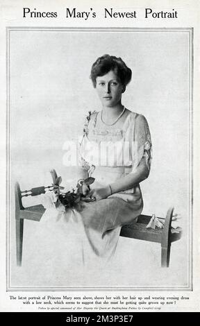 Prinzessin Mary, Tochter von König Georg V. Stockfoto