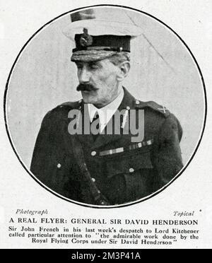 General Sir David Henderson, Royal Flying Corps Stockfoto